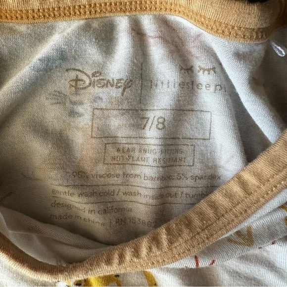 Little Sleepies Disney The Lion King Kids PJ Set Size 7-8 - Picture 6 of 6